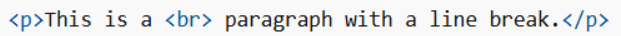 Empty HTML Elements