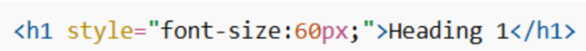 Bigger Headings 