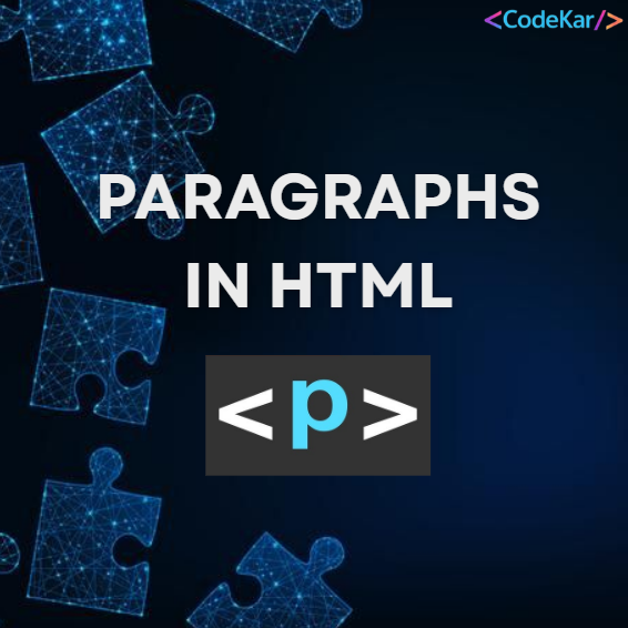 PARAGRAPHS IN HTML