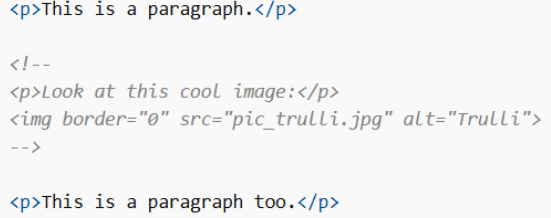 Hiding multiple lines in HTML