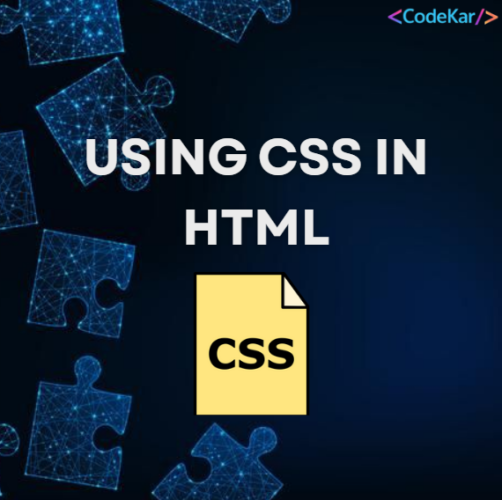 USING CSS IN HTML