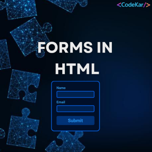 FORMS IN HTML