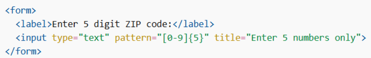 The pattern Attribute 