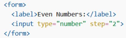 The step Attribute 