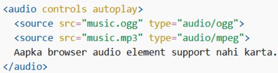 HTML <audio> Autoplay 