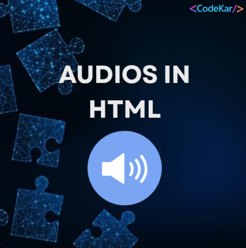 AUDIOS IN HTML