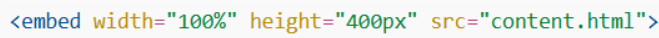Plug-ins in HTML