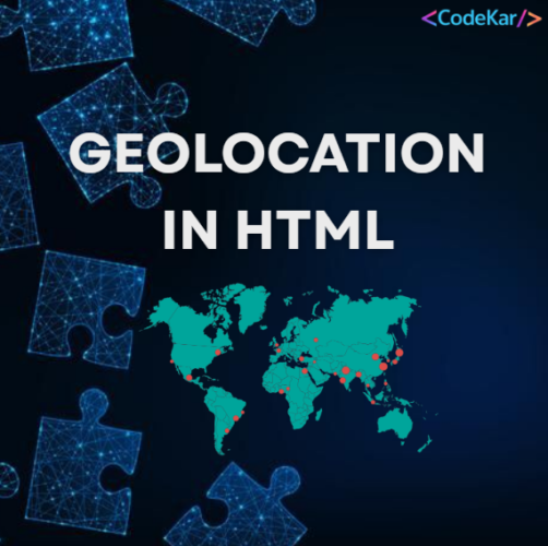GEOLOCATION IN HTML