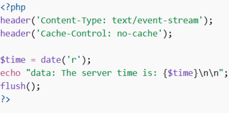 PHP Code (demo_sse.php) 