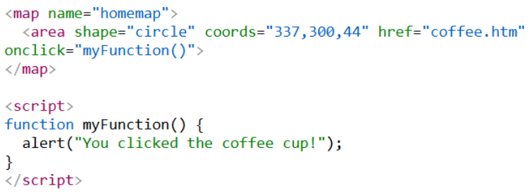 Image Map and JavaScript 