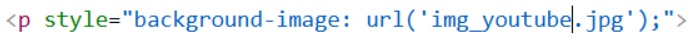 Background Image on an HTML Element 