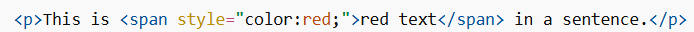 The <span> Element