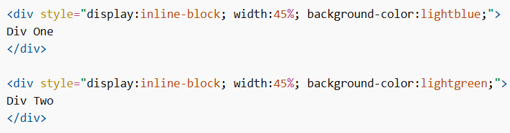 Inline-block Method