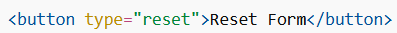 type="reset"