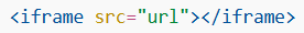 Syntax of <iframe>