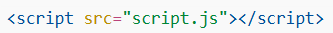 Using External JavaScript File