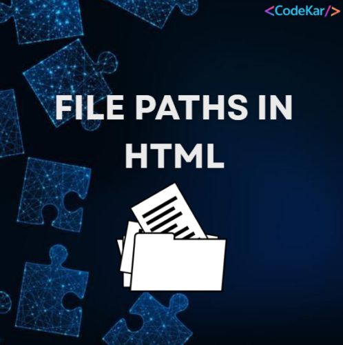 FILE PATHS IN HTML