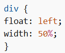 CSS Float Property