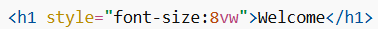 Responsive Text Size