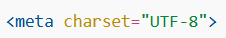 HTML Charset Attribute