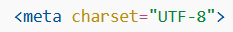 Charset in HTML