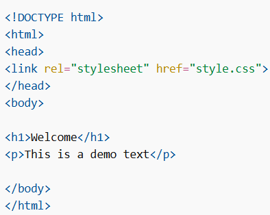 HTML File Example