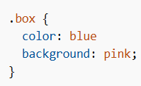 Errors in CSS