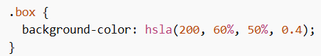 HSLA Colors