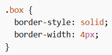 Border Width