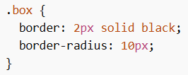 Rounded Borders