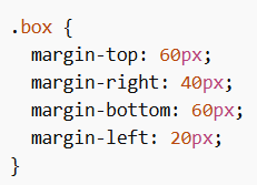 Margins in CSS