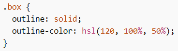 HSL Example