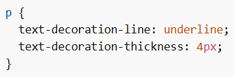 Decoration Thickness