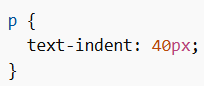 Text Indent