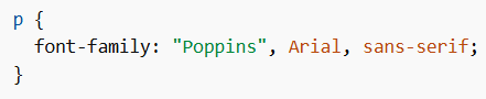 Fonts in CSS