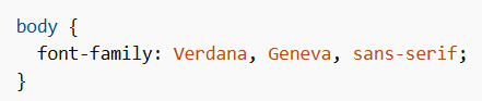 Web Safe Fonts
