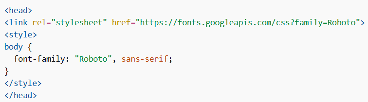 Google Fonts