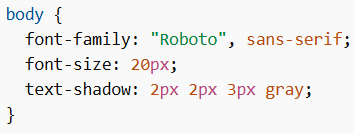 Styling Google Fonts