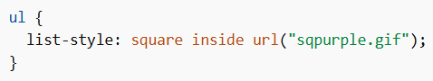 Lists in CSS – Shorthand Property