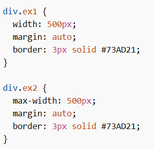 Max-width in CSS