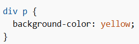 Combinators in CSS