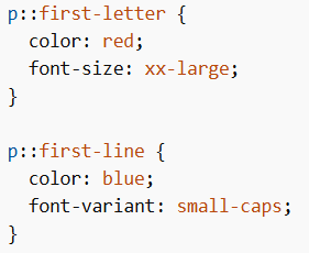 Multiple Pseudo-elements