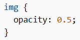 Opacity in CSS