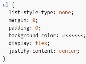 Horizontal Centered Navbar in Navigation Bars in CSS