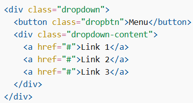 CSS Dropdown Menu