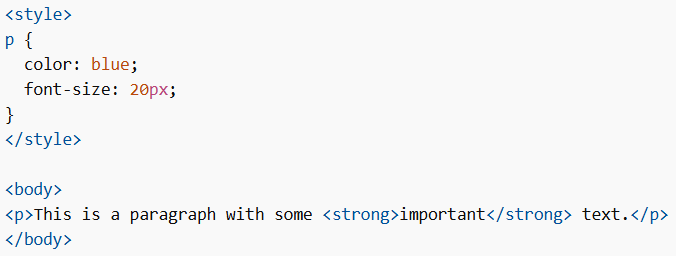 Inheritance in CSS