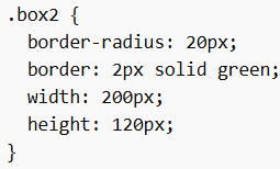 Rounded Corners in CSS with border