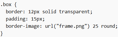 Border Images in CSS