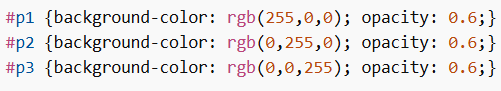 CSS Opacity Property