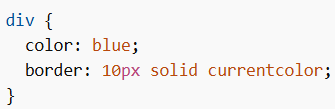 The currentcolor Keyword